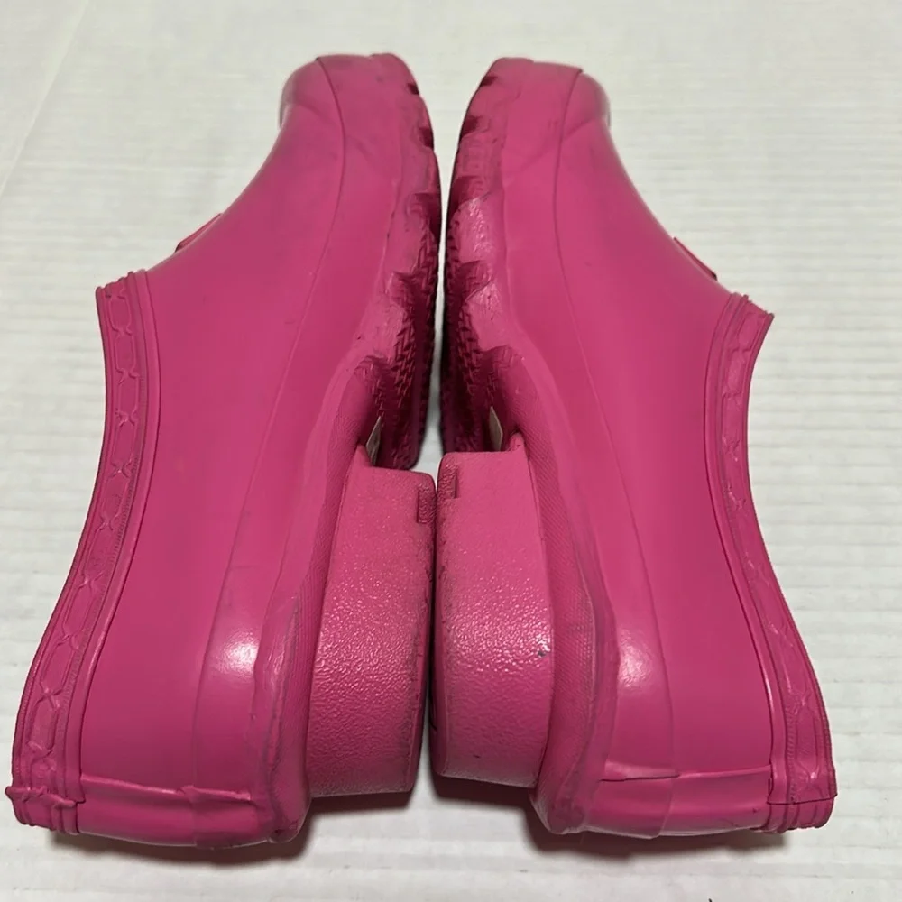 Hunter Fuchsia Clogs Little Kids - Size 13